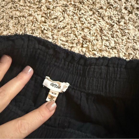 Aerie Black Lounge Pants - Picture 4 of 10